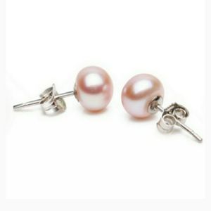 3/$15 Blush Pink Pearl Sterling Silver